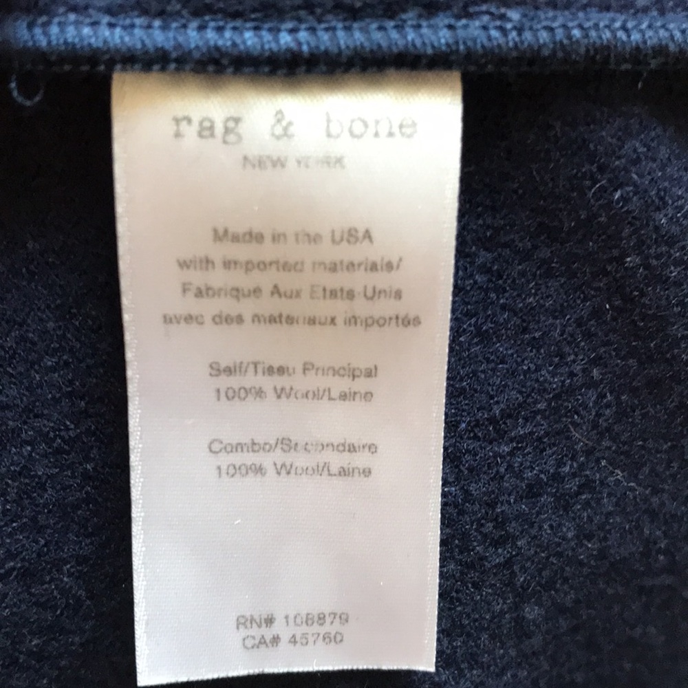 rag & bone amazing stretchy wool jacket - Picture 16 of 16